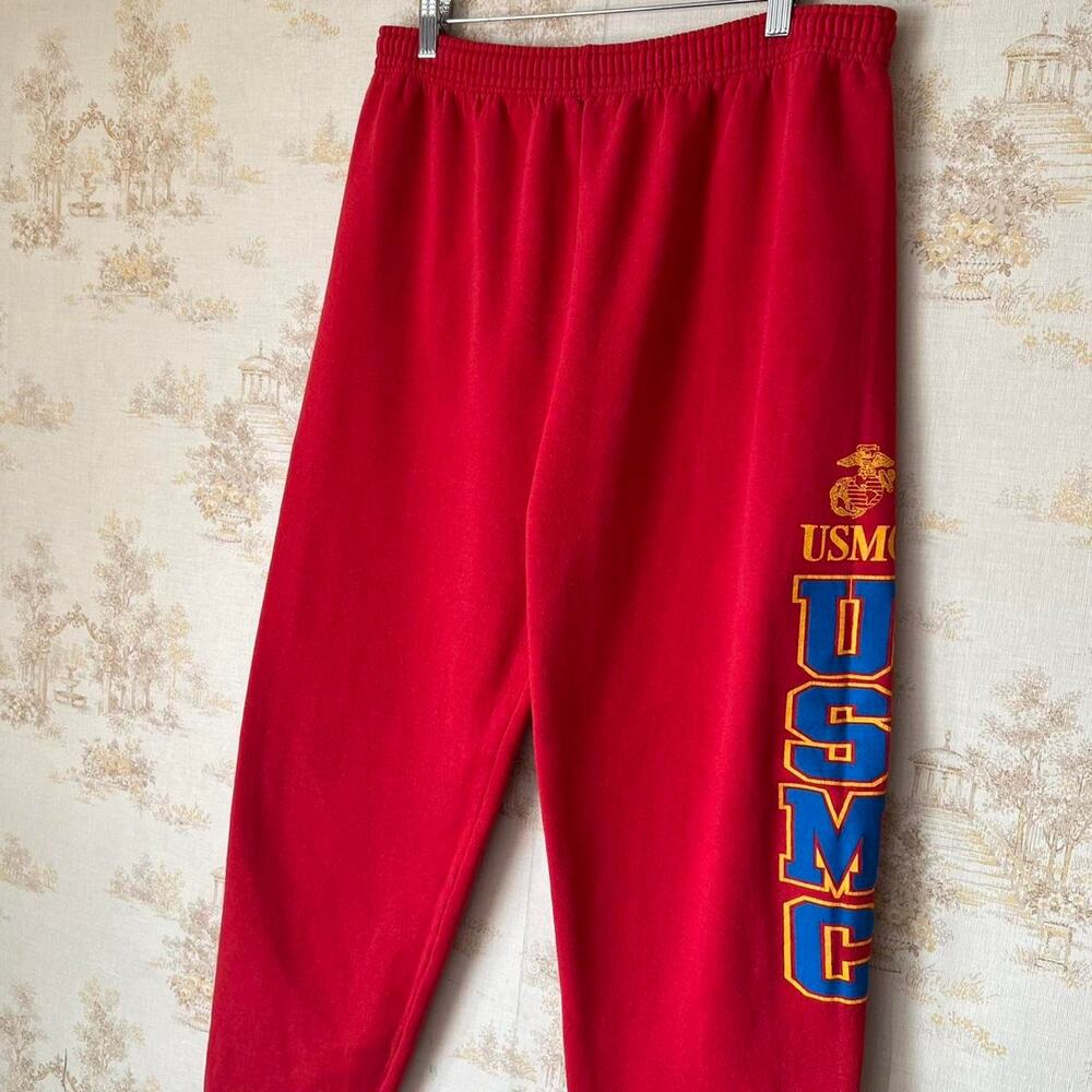 Vintage 90s USMC Marine Corps Sweatpants | Fruit of the Loom Best | XL
